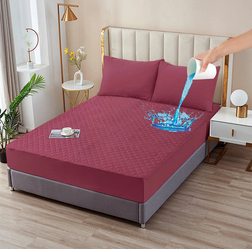 Premium Mattress Cover – Soft, Stretchable & Washable